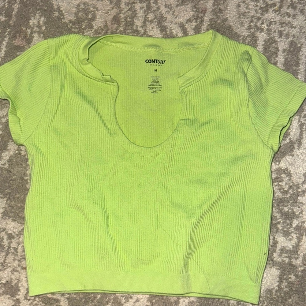 Pacsun low cut tight fit crop top